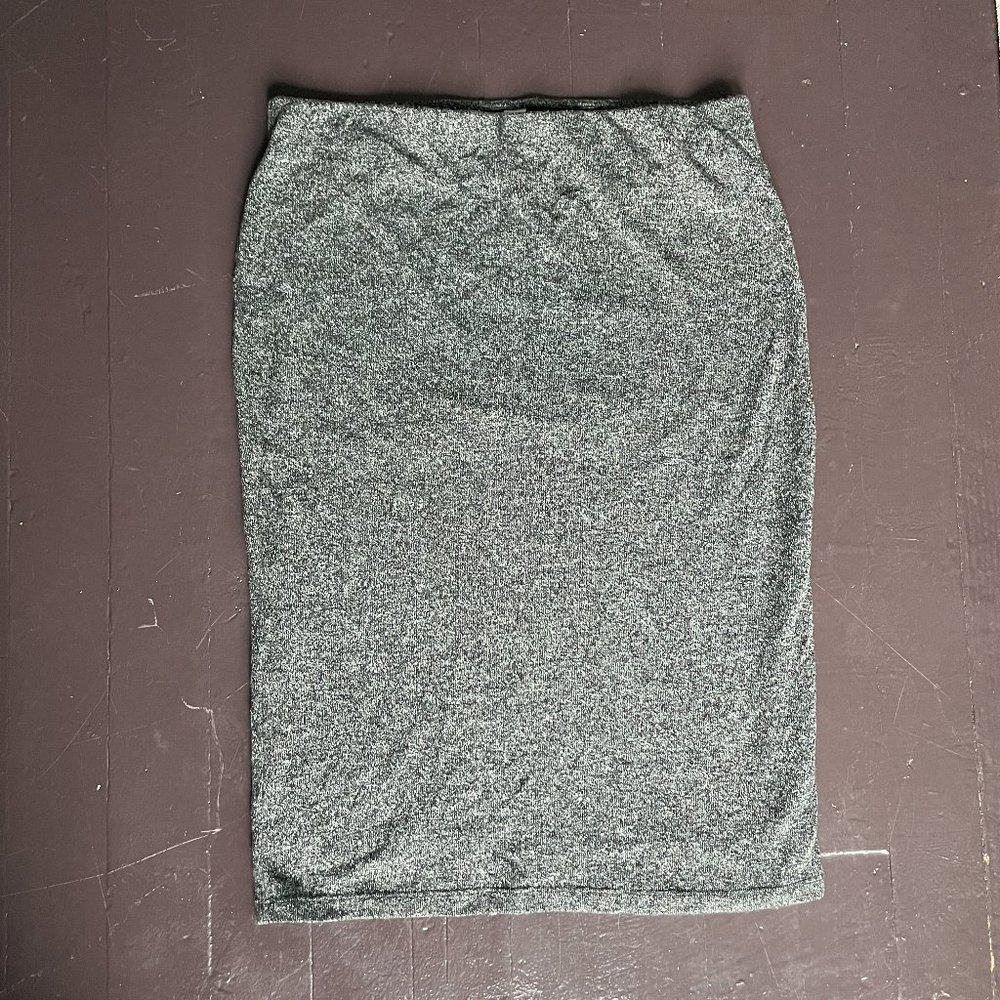 🌟 Old Navy Gray Pencil Skirt